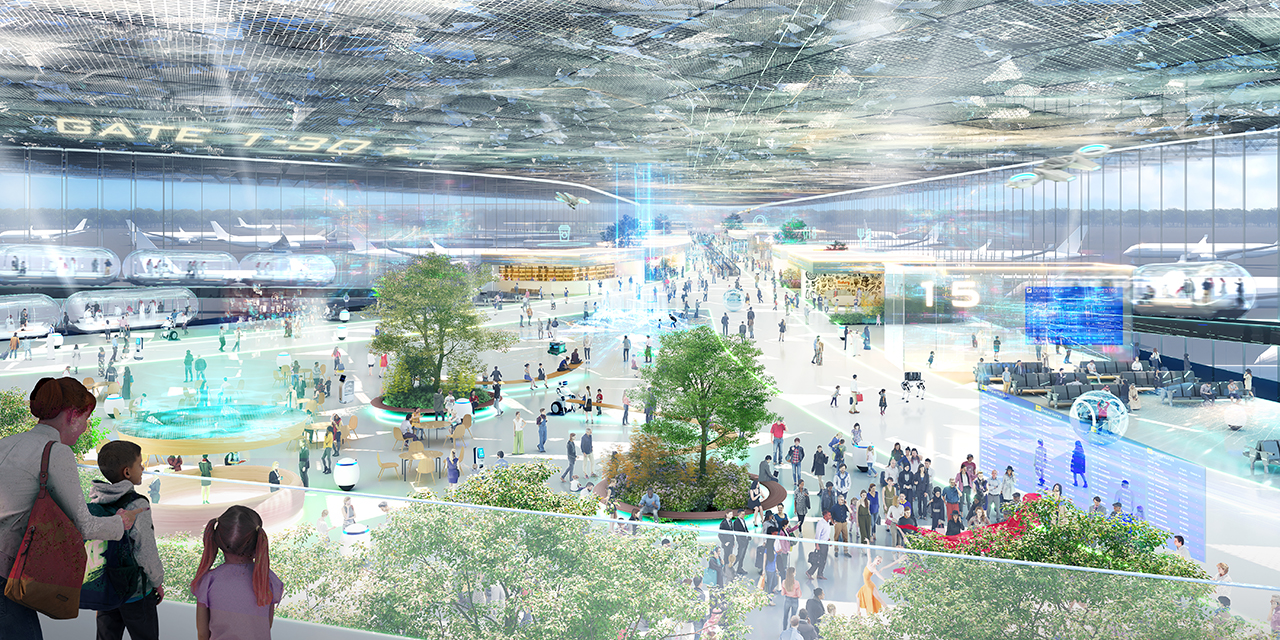 将来の空港イメージ図