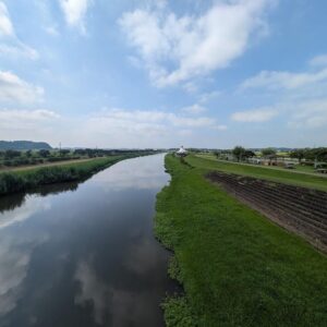 多古町の雄大な景色が、移住の大きな決め手になった（写真提供：刀根さん）